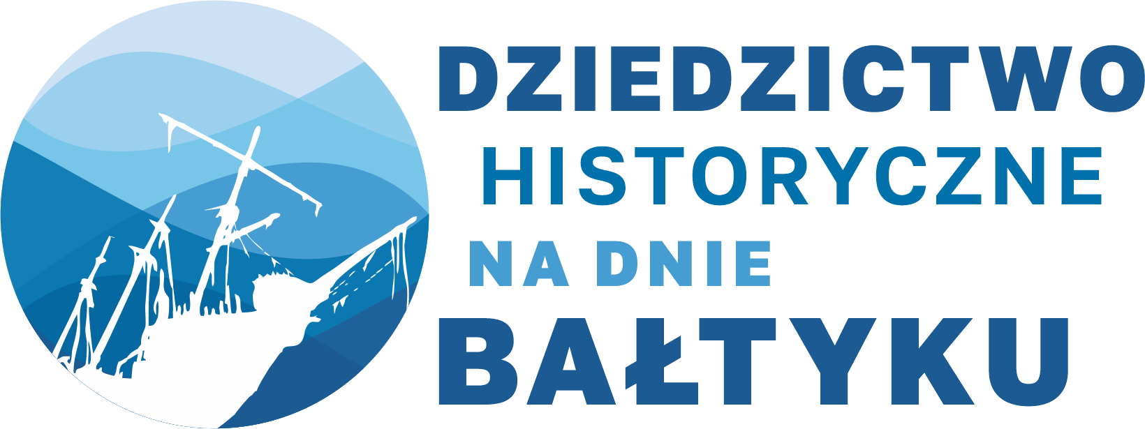 Logo projektu "Dziedzictwo historyczne na dnie Bałtyku".